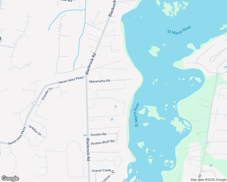 map of restaurants, bars, coffee shops, grocery stores, and more near 3614-3698 Garden Trail Lane in Yulee
