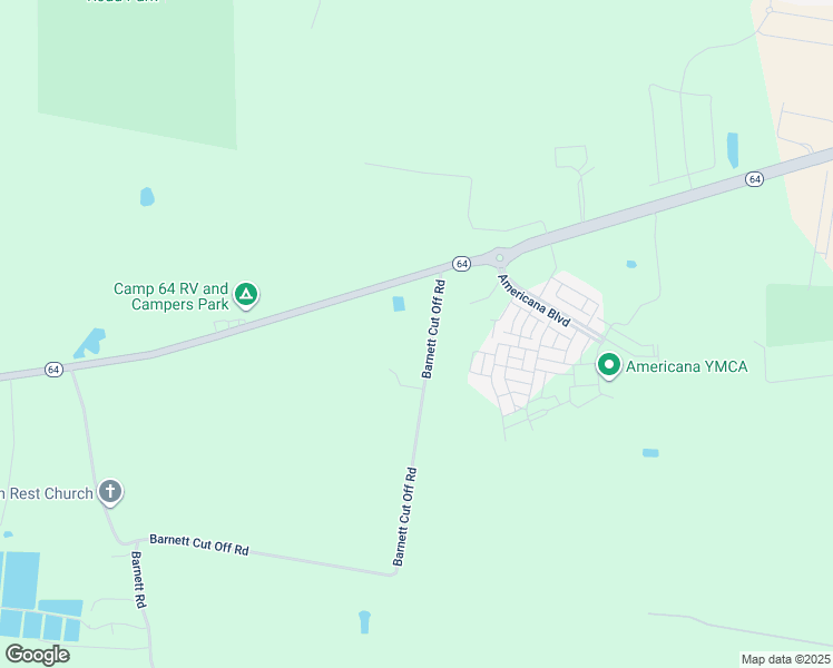 map of restaurants, bars, coffee shops, grocery stores, and more near 19715 Barnett Cut Off Road in Zachary