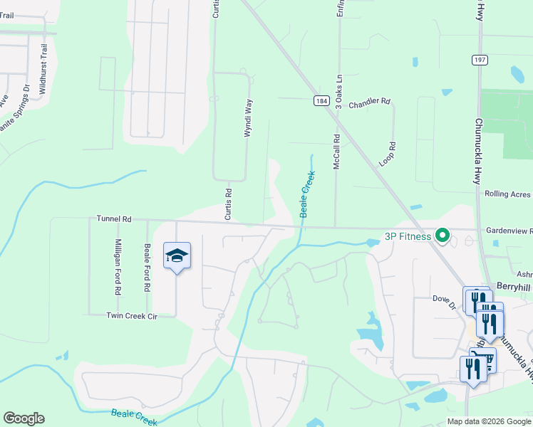 map of restaurants, bars, coffee shops, grocery stores, and more near 3086 Killarney Drive in Pace