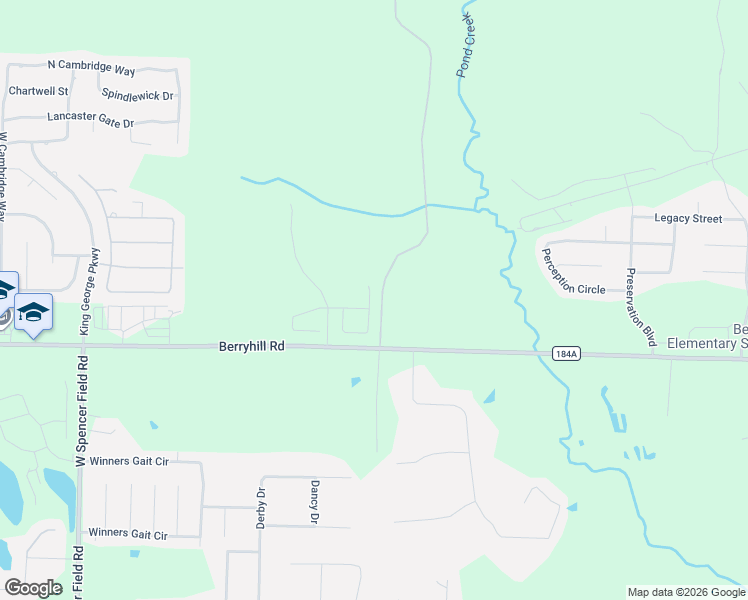 map of restaurants, bars, coffee shops, grocery stores, and more near 4396 County Road 184A in Milton
