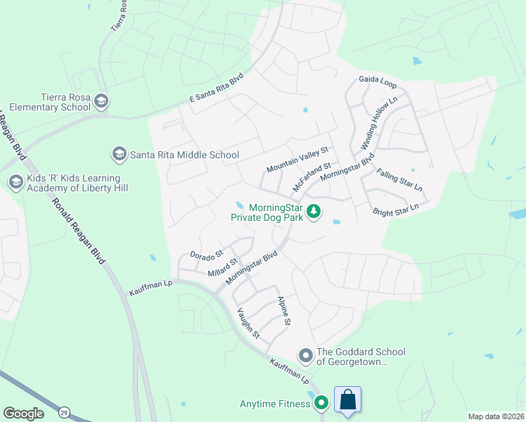 map of restaurants, bars, coffee shops, grocery stores, and more near 309 Dipprey Lane in Georgetown
