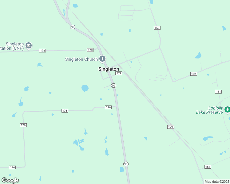 map of restaurants, bars, coffee shops, grocery stores, and more near 12970 Texas 90 in Bedias