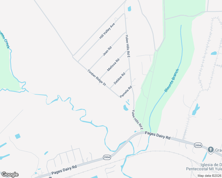 map of restaurants, bars, coffee shops, grocery stores, and more near 86107 Timber Ridge Street in Yulee