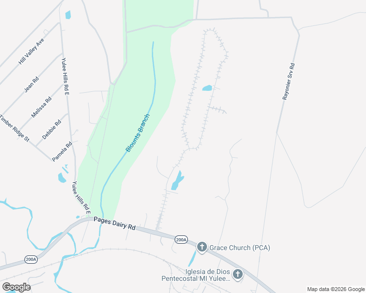 map of restaurants, bars, coffee shops, grocery stores, and more near 86456 Worthington Drive in Yulee