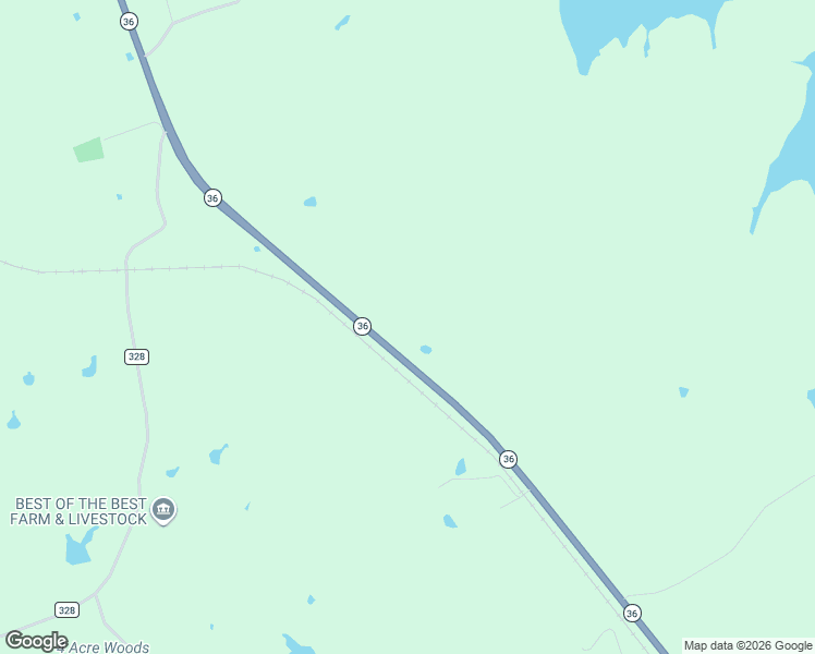 map of restaurants, bars, coffee shops, grocery stores, and more near 5351 Texas 36 in Milano