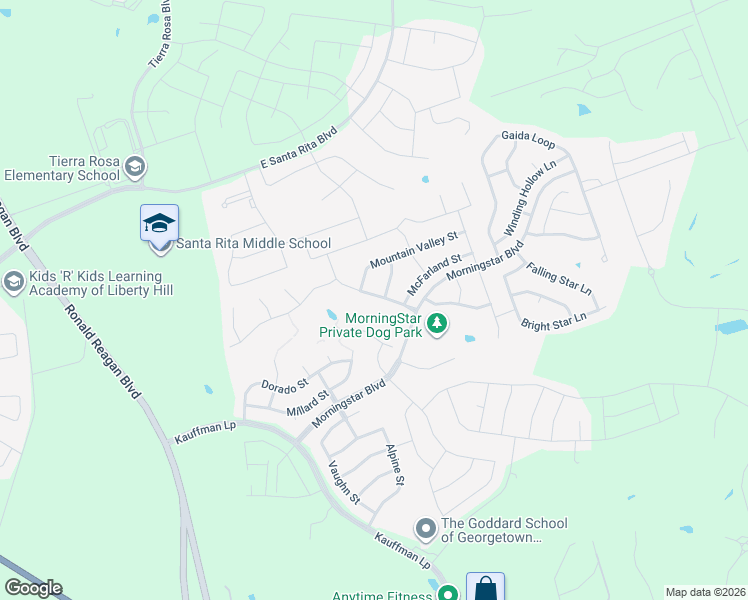 map of restaurants, bars, coffee shops, grocery stores, and more near 309 Dipprey Lane in Georgetown