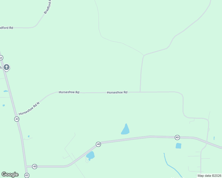 map of restaurants, bars, coffee shops, grocery stores, and more near Horseshoe Road in Amite City