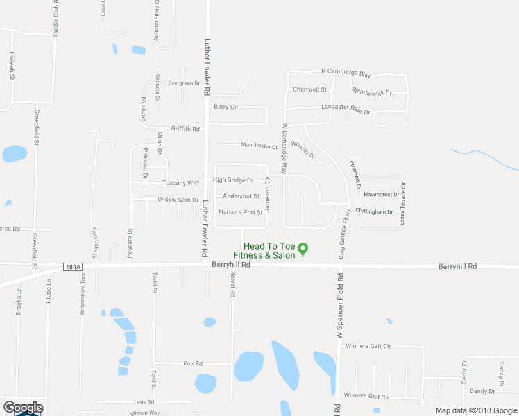 map of restaurants, bars, coffee shops, grocery stores, and more near 3980 Harbors Port Street in Pace