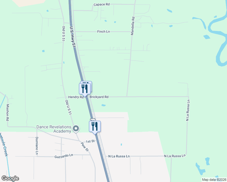 map of restaurants, bars, coffee shops, grocery stores, and more near 13137 Brickyard Road in Independence