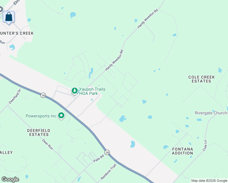 map of restaurants, bars, coffee shops, grocery stores, and more near 4750 Hardy Weedon Road in College Station
