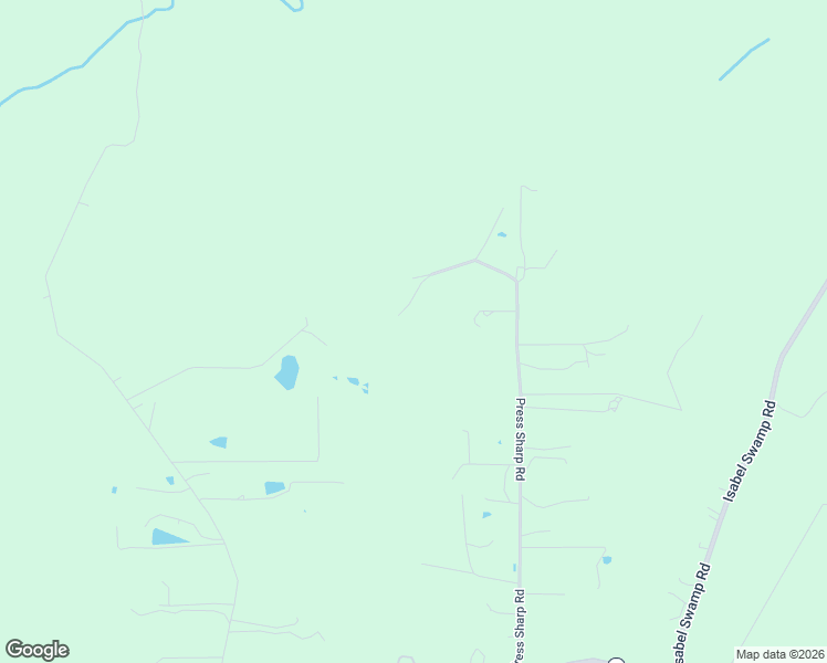 map of restaurants, bars, coffee shops, grocery stores, and more near 84213 Press Sharp Road in Bush