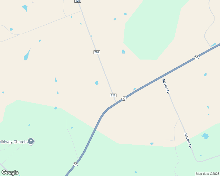 map of restaurants, bars, coffee shops, grocery stores, and more near 12659 Cr228 in Bedias