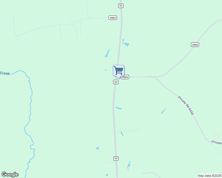 map of restaurants, bars, coffee shops, grocery stores, and more near 15156 Farm to Market 92 in Spurger