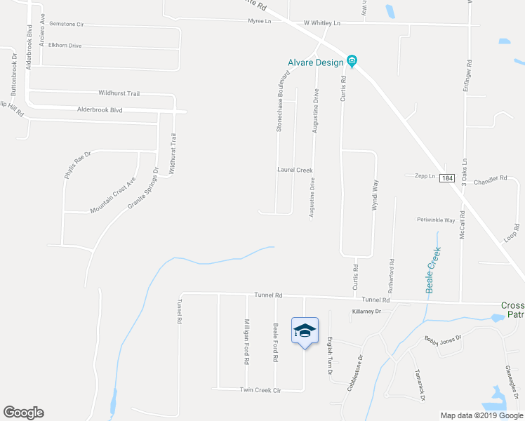 map of restaurants, bars, coffee shops, grocery stores, and more near 5771 Dunridge Drive in Pace