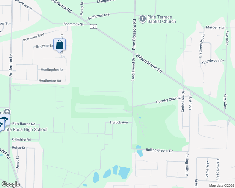 map of restaurants, bars, coffee shops, grocery stores, and more near 5689 Nicklaus Lane in Milton