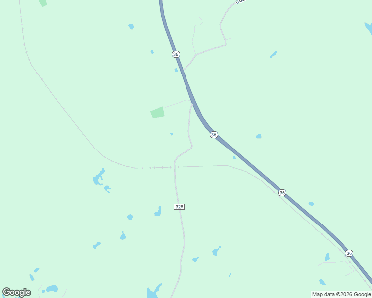 map of restaurants, bars, coffee shops, grocery stores, and more near 382 County Road 328 in Milano