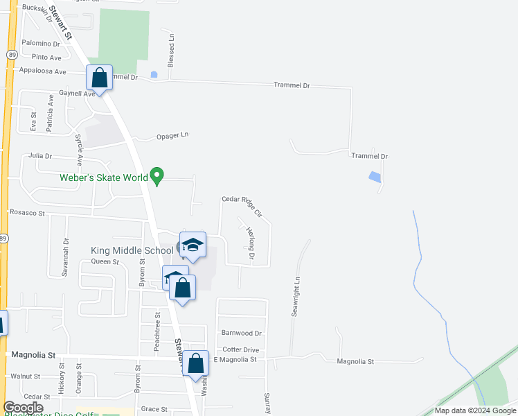 map of restaurants, bars, coffee shops, grocery stores, and more near 6863 Cedar Ridge Circle in Milton