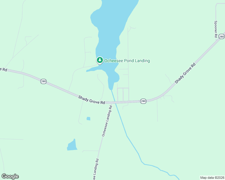 map of restaurants, bars, coffee shops, grocery stores, and more near 1272 Magnolia Trail in Grand Ridge