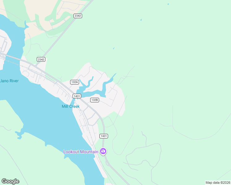 map of restaurants, bars, coffee shops, grocery stores, and more near 1305 County Road 132B in Kingsland