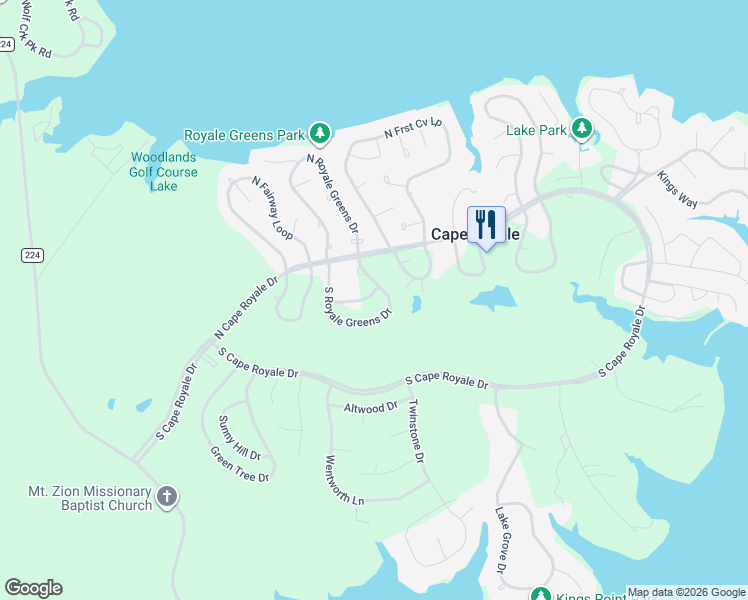 map of restaurants, bars, coffee shops, grocery stores, and more near 7 Cherry Hill Drive in Coldspring