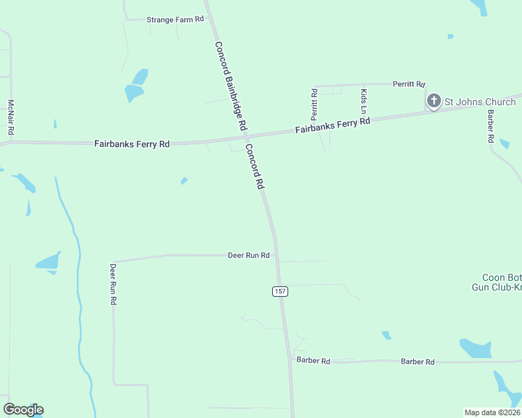 map of restaurants, bars, coffee shops, grocery stores, and more near 4115 Concord Road in Havana