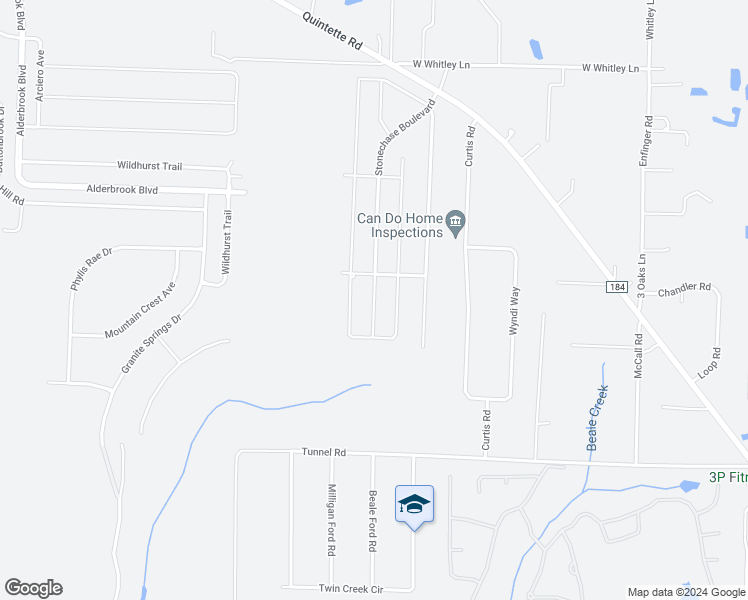 map of restaurants, bars, coffee shops, grocery stores, and more near 6017 Stonechase Boulevard in Milton