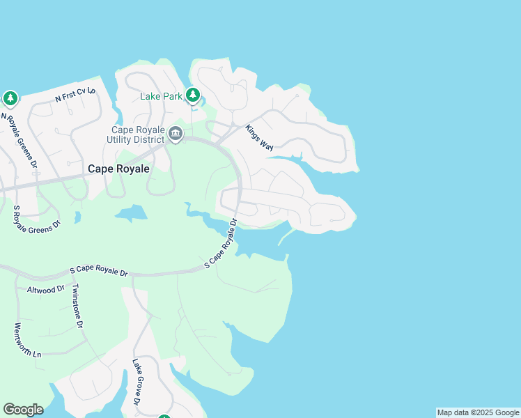 map of restaurants, bars, coffee shops, grocery stores, and more near 118 Harbour Lane in Coldspring