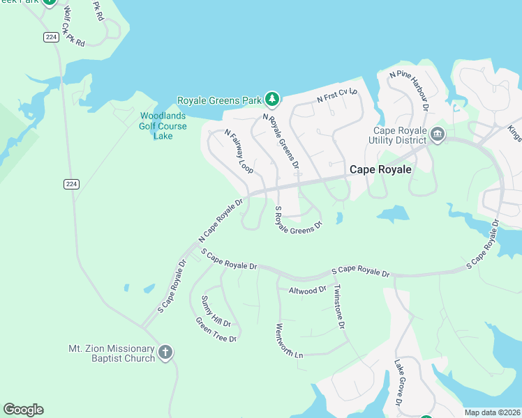 map of restaurants, bars, coffee shops, grocery stores, and more near 75 South Fairway Loop in Coldspring