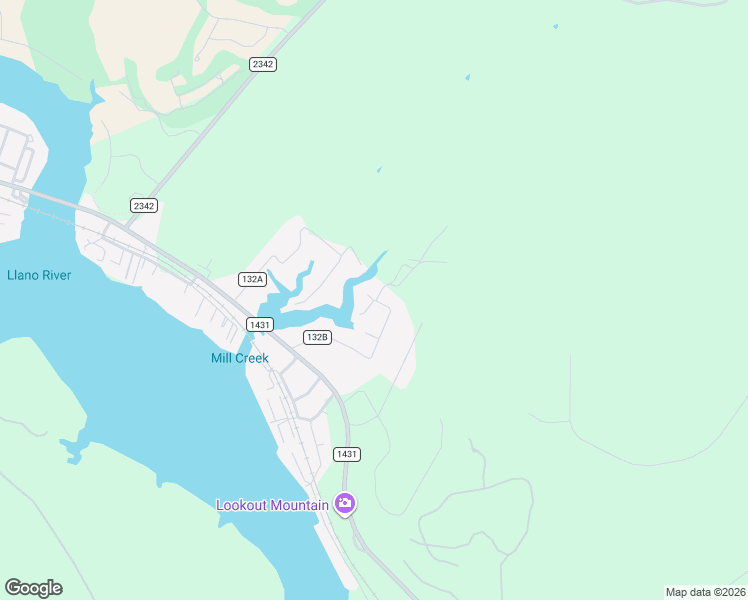 map of restaurants, bars, coffee shops, grocery stores, and more near 1305 County Road 132B in Kingsland