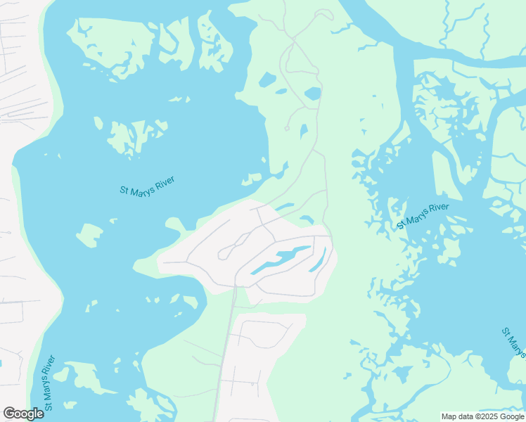 map of restaurants, bars, coffee shops, grocery stores, and more near 96058 Bay View Drive in Fernandina Beach