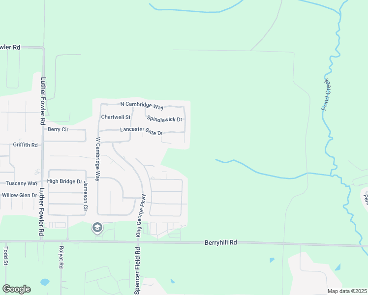map of restaurants, bars, coffee shops, grocery stores, and more near 6002 East Cambridge Way in Milton