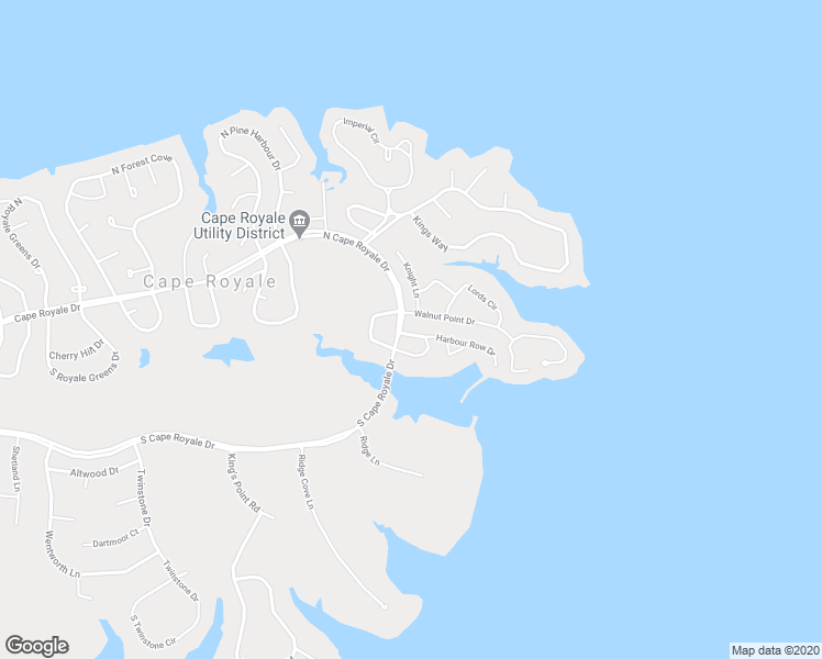 map of restaurants, bars, coffee shops, grocery stores, and more near 118 Harbour Lane in Coldspring