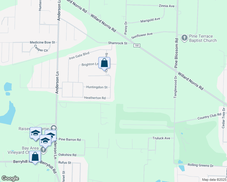 map of restaurants, bars, coffee shops, grocery stores, and more near 5608 Heatherton Road in Milton