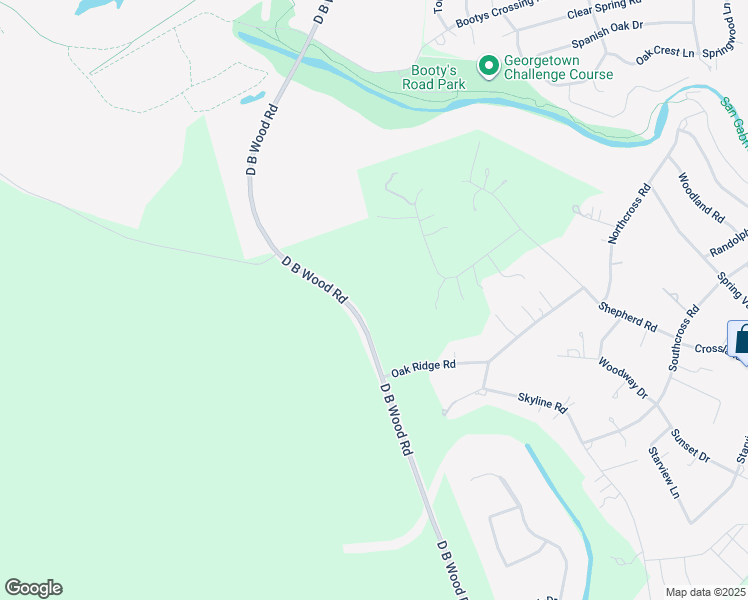 map of restaurants, bars, coffee shops, grocery stores, and more near 1788 D B Wood Road in Georgetown