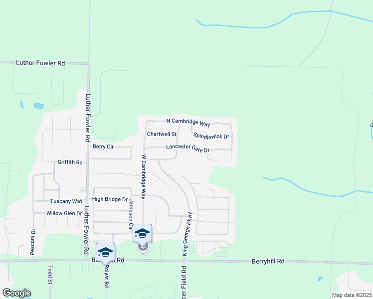 map of restaurants, bars, coffee shops, grocery stores, and more near 6033 Lancaster Court in Milton