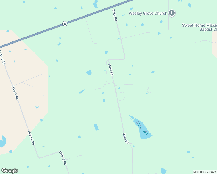 map of restaurants, bars, coffee shops, grocery stores, and more near 96-98 Duke Road in Bedias