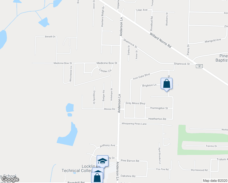 map of restaurants, bars, coffee shops, grocery stores, and more near 6050 Antelope Street in Milton