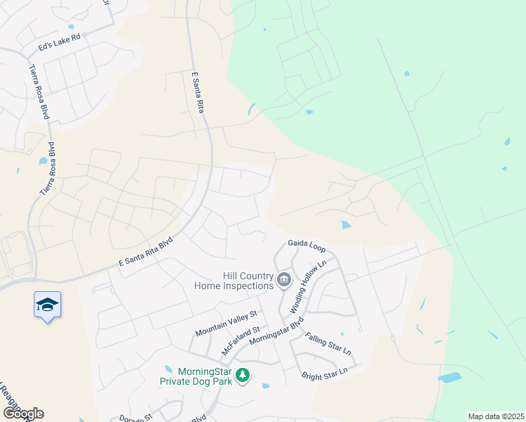 map of restaurants, bars, coffee shops, grocery stores, and more near 728 Cross Creek Lane in Georgetown
