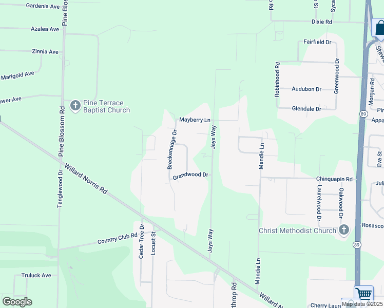 map of restaurants, bars, coffee shops, grocery stores, and more near 6072 Sunnyridge Drive in Milton