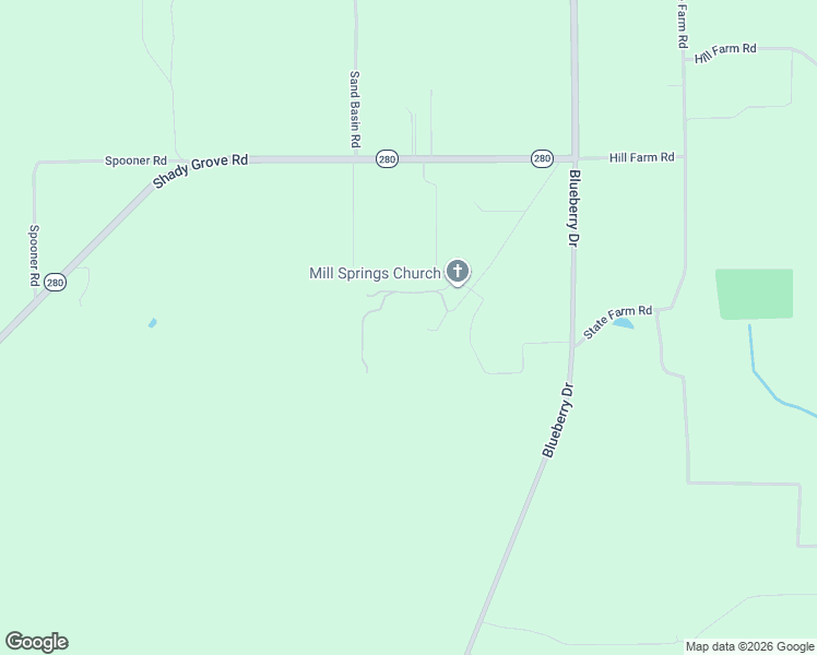 map of restaurants, bars, coffee shops, grocery stores, and more near 7849 Leatherneck Trail in Grand Ridge