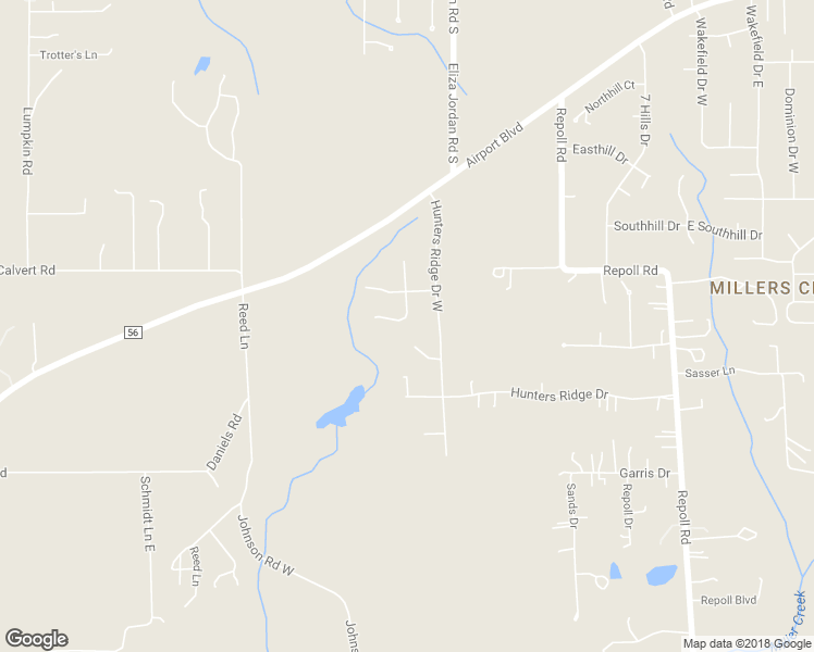 map of restaurants, bars, coffee shops, grocery stores, and more near 10715 Hunters Court East in Mobile