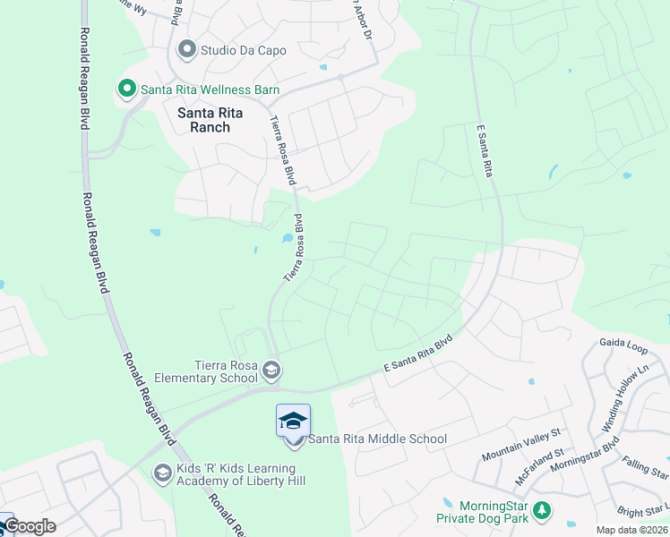 map of restaurants, bars, coffee shops, grocery stores, and more near Unnamed Road in Georgetown