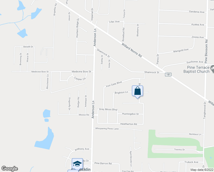 map of restaurants, bars, coffee shops, grocery stores, and more near 9168 Iron Gate Boulevard in Milton