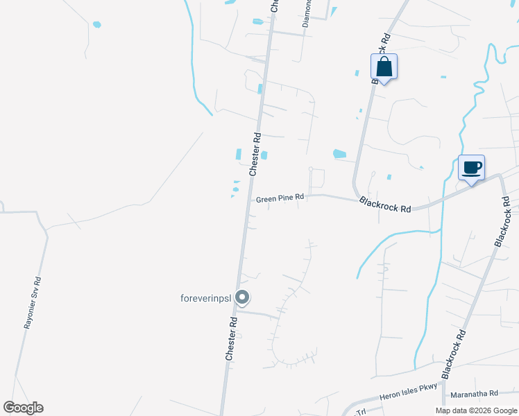 map of restaurants, bars, coffee shops, grocery stores, and more near 96492 Chester Road in Yulee