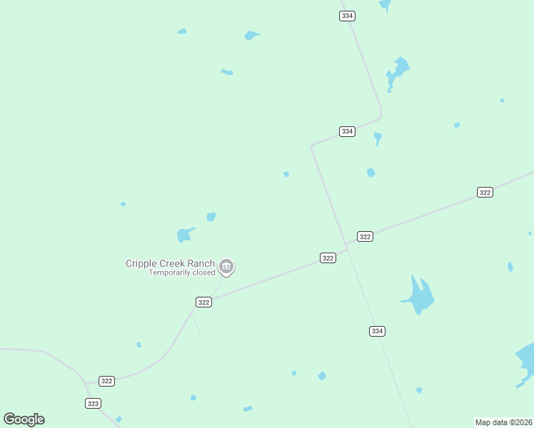 map of restaurants, bars, coffee shops, grocery stores, and more near 1974 County Road 334 in Rockdale
