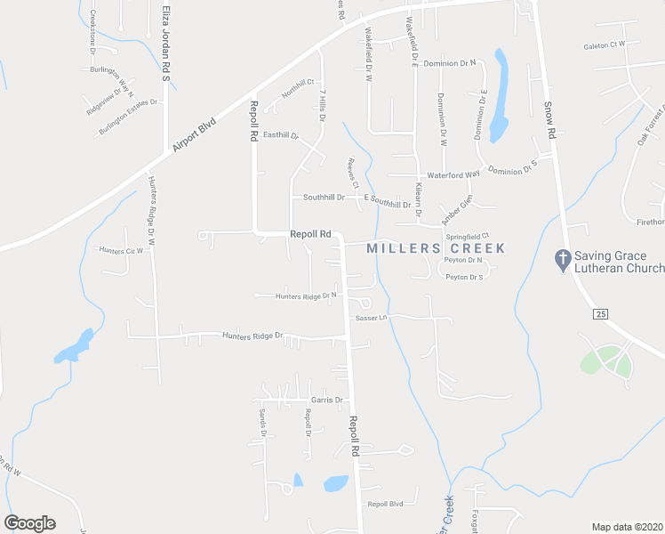 map of restaurants, bars, coffee shops, grocery stores, and more near 1490 Repoll Road in Mobile