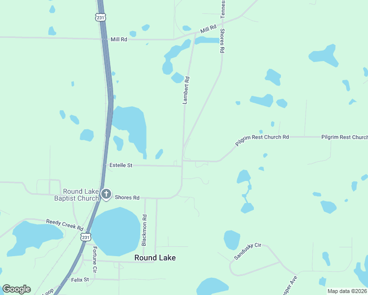 map of restaurants, bars, coffee shops, grocery stores, and more near 1292 Shores Road in Alford