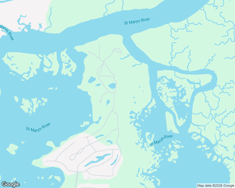map of restaurants, bars, coffee shops, grocery stores, and more near 96462 Bay View Drive in Fernandina Beach