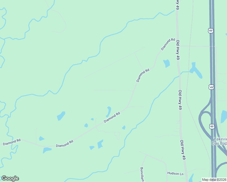 map of restaurants, bars, coffee shops, grocery stores, and more near 18391-18423 Vic Wertz Road in Saucier