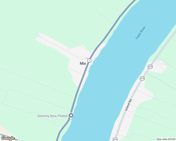 map of restaurants, bars, coffee shops, grocery stores, and more near 9320 False River Drive in New Roads